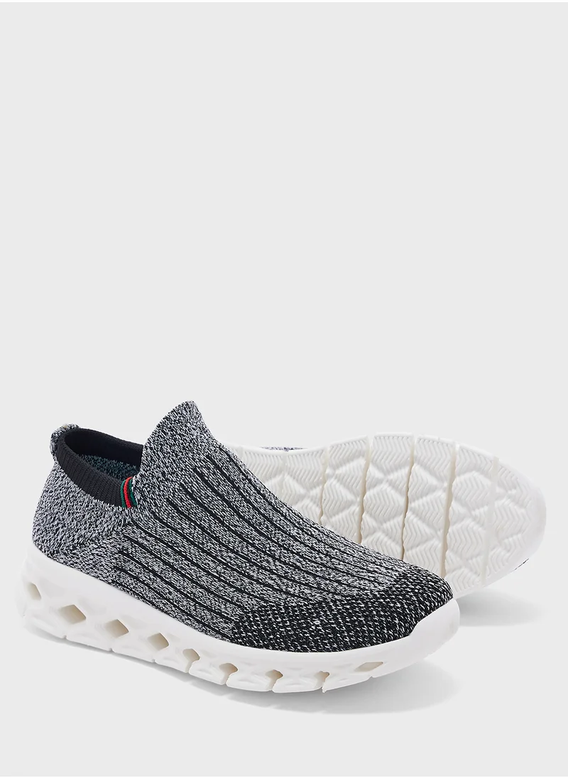 سفنتي فايف Casual Knitted Slip Ons