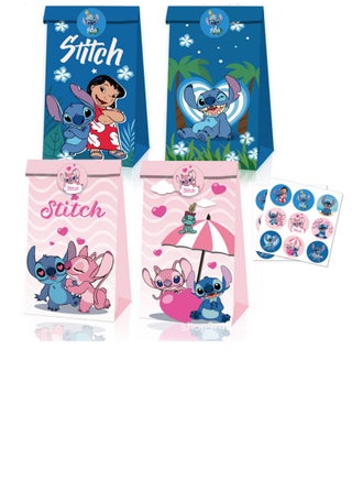 Disney Stitch Birthday Treat Bags - Kraft Paper Candy Favor Pouches for Party - pzsku/ZBFD76F9B64131237F269Z/45/1746001186/e015fe86-e653-4024-8b4b-9695441503c7