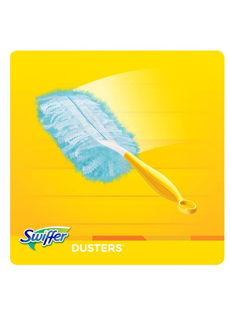Swiffer 28-Piece Duster Refill With 1 Handle White Cleaning System  - Image 2