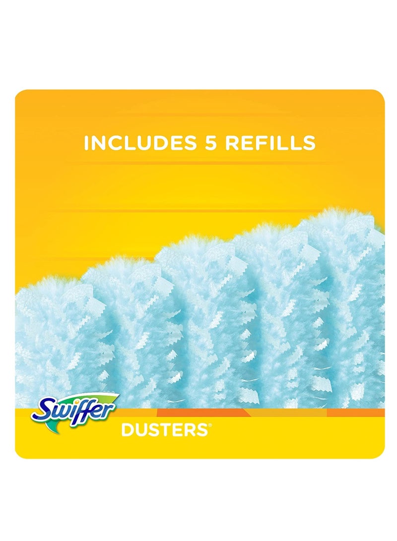 Swiffer 28-Piece Duster Refill With 1 Handle White Cleaning System  - Image 4