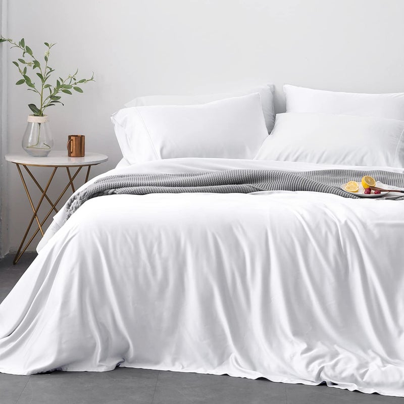 Oasis Fine Linens Oasis Fine Linens Island Collection  Soft  Hypoallergenic  Cooling  Moisture Wicking for Hot Sleepers Cal KingCirrus