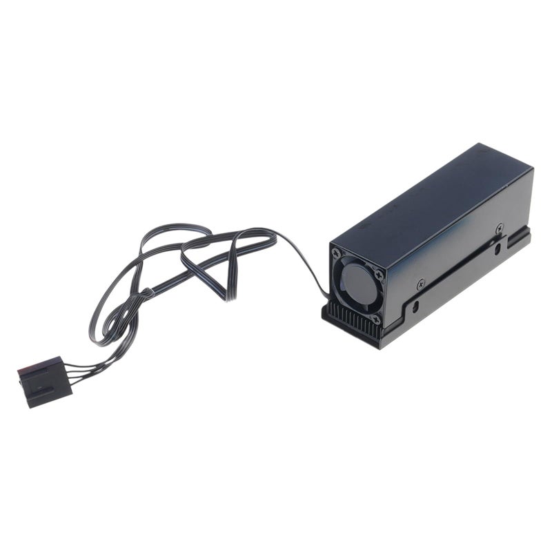 M2 2280 SSD غطاء تبريد مع مروحة تبريد PWM بسرعة 12000 دورة في الدقيقة ووسائد حرارية لتبديد الحرارة - Image 2