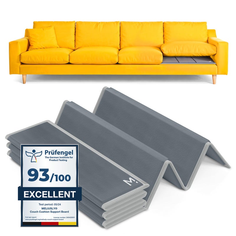 Meliusly Heavy Duty Couch Cushion Support for Sagging Cushions (24x79) Reinforced Plywood Sofa Cushion Support Board for Sagging Seat, Deep Couch Supporter for Under the Cushions, Loveseat Saver - Image 1
