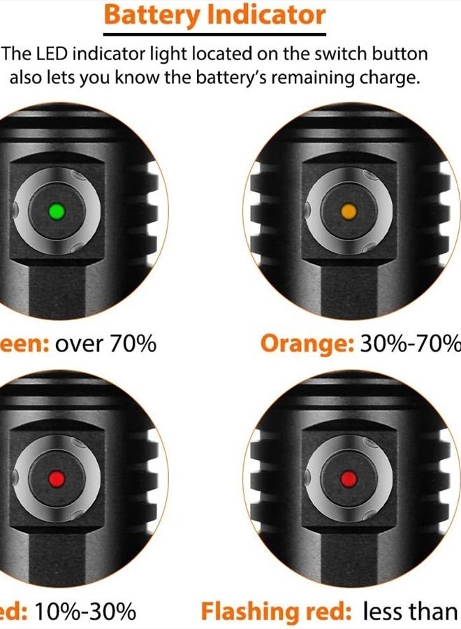 ORCATORCH D530V ضوء فيديو الغوص 1200 لومن بزاوية شعاع عريضة 140 درجة، ضوء تصوير تحت الماء 150 متر IP68 مقاوم للماء مع مؤشر طاقة البطارية وكرة مفصلية - Image 4