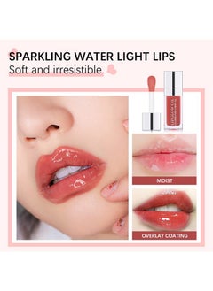 Sokgo Sokgo Hydrating Lip Glow Oil, Plumping Lip Gloss, Moisturizing Lip Oil Gloss, Transparent Moisturizing Lip Balm, Natural Lip Plumper, Lip Plumper Gloss Make Lips Fuller and Moisturizing (Rosewood)  - Image 3