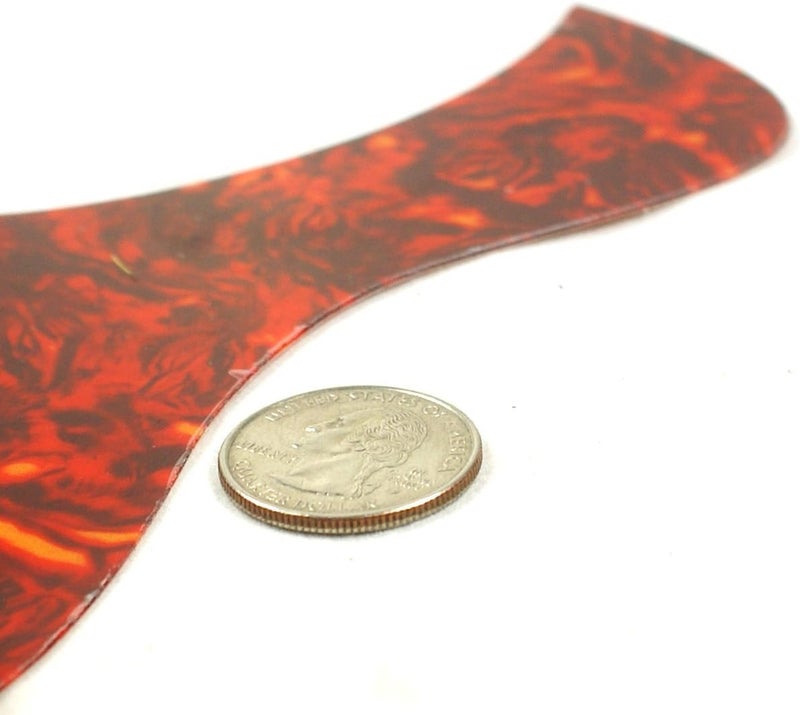 mLaval (E51) Self Stick thin pickguard for Taylor style 40" acoustic guitar ,Tortoise - Image 3