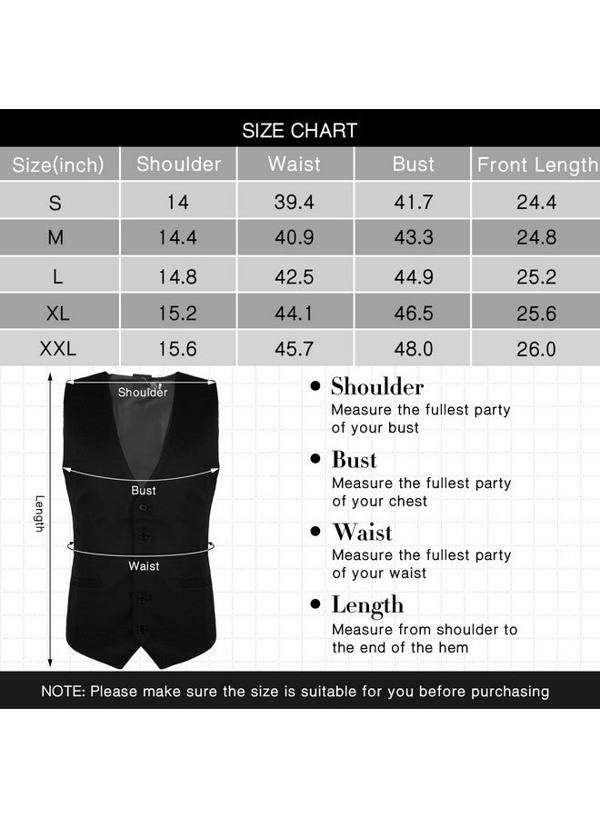 Foaincore Foaincore 1920s Mens Costume 20s Accessories Outfit with Gangster Vest Hat Vintage Pocket Watch Suspenders(Black, Medium) - Image 2