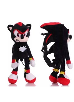 Black with red