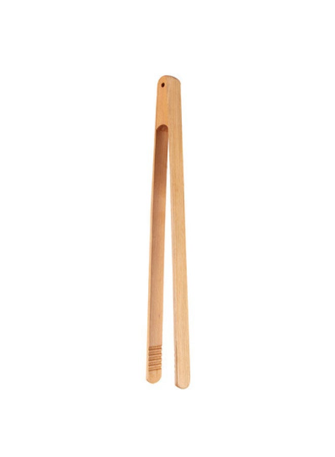 Hand-made Phoebe Special Wooden Baking Bread Clip Salad Fruit Clip Cake Snack Clip Solid Wood Steak Clip-Color:Beech Clip  - Image 1