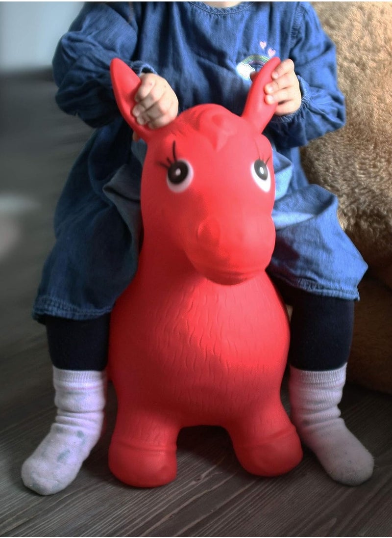 A nice bouncy horse riding toy that can be ridden, consisting of 1 piece, in multiple colors and shapes, for children aged 3 years and above - pzsku/ZBFD863D8E2DD2A52138EZ/45/_/1722956902/2e04de3b-cca2-402b-b92a-69297a3e8034