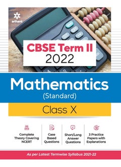 Arihant Publication India Limited CBSE Term II Mathematics Standard 10th  - Image 1