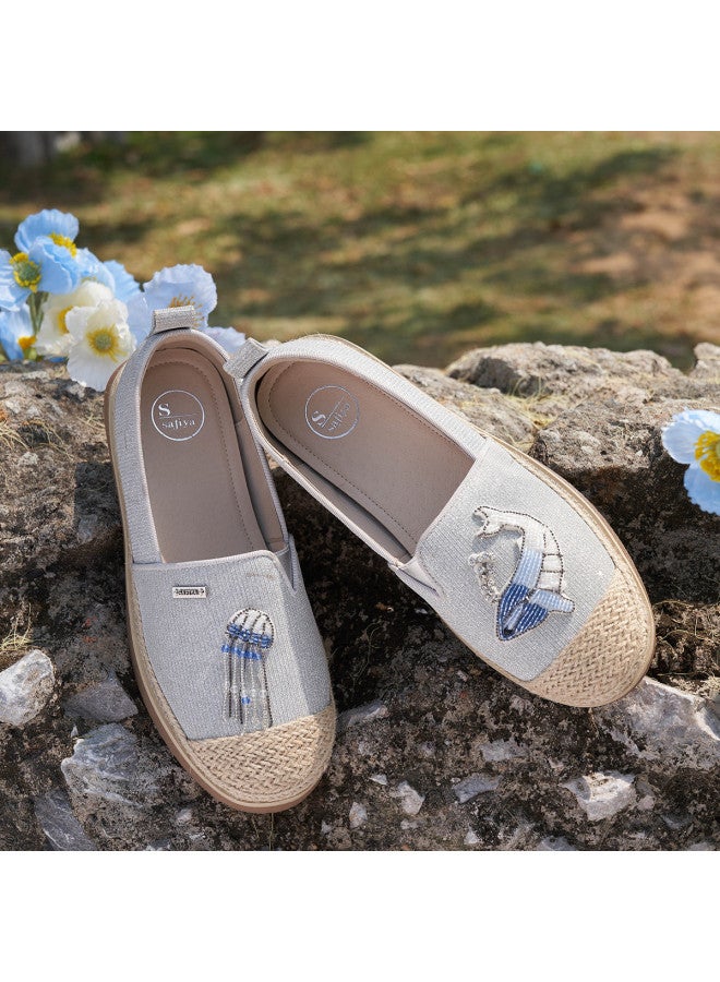 SAFIYA Saturday Couple Fisherman Shoes Women 2025 Spring/autumn Soft Sole Comfortable Slip-on Lazy Loafers - Image 2
