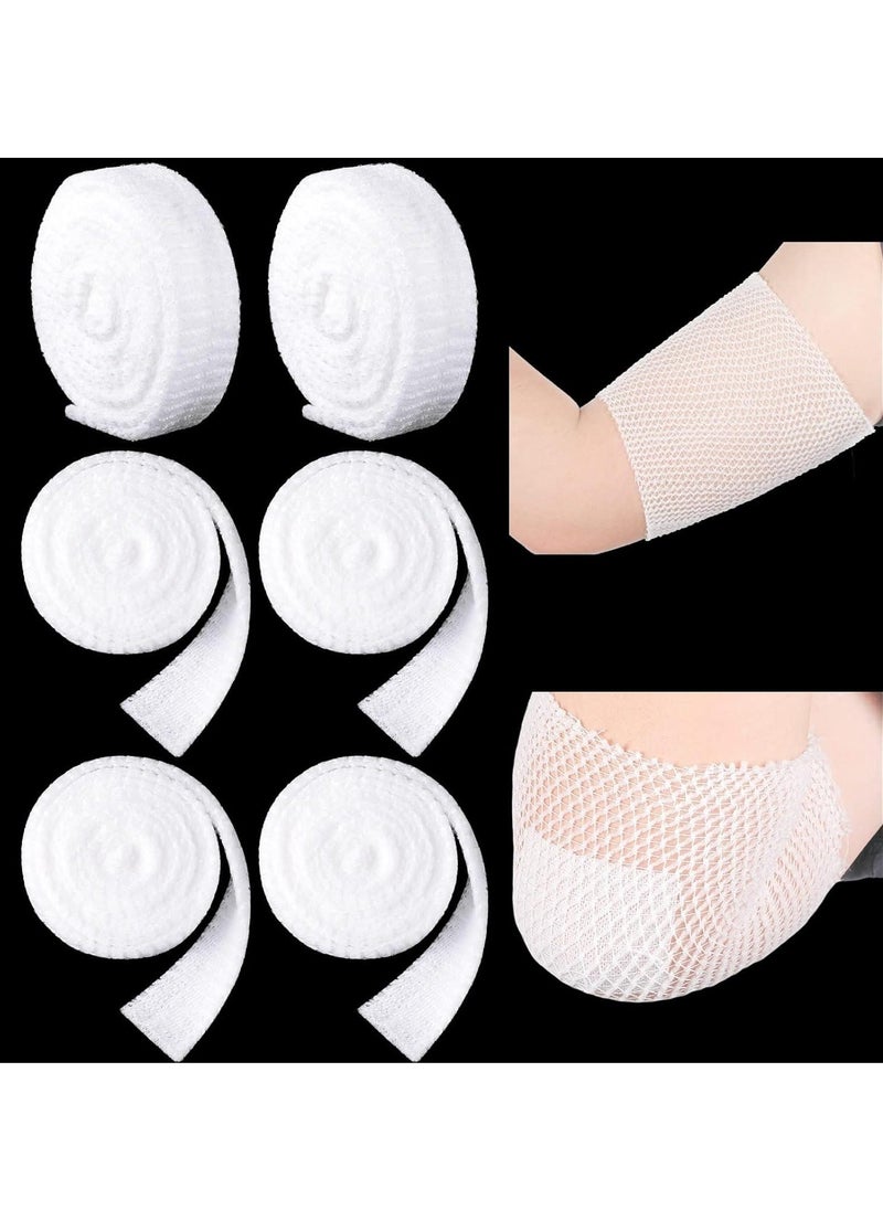 Y&D Net Tubular Bandage Fix Size 4 Elastic Dressing Retainer Wound Gauze Breathable for Hand Arm Leg or Foot  - Image 1