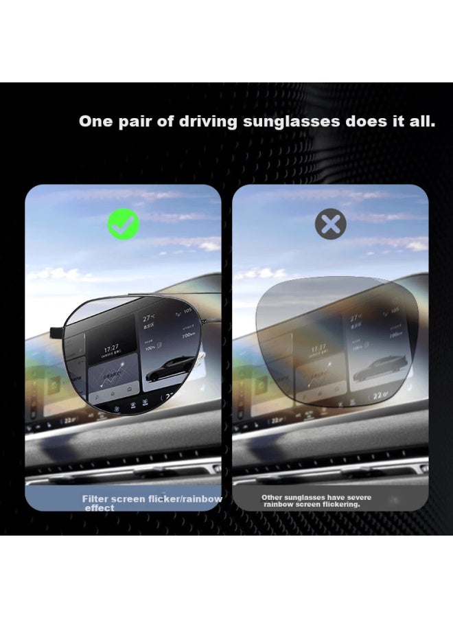 Colore.in Polarized Sungl For Men And Women, Driving And Fishing Gl, Hd Outdoor Uv Protection Sungl - Image 4
