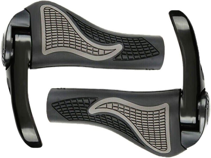 Eyech One Pair Bicycle OX Horn Handlebar Grips AntiSlip Silicon Ergonomic Bike Handlebar Grips for MTB Mountain Road Bike - Image 3