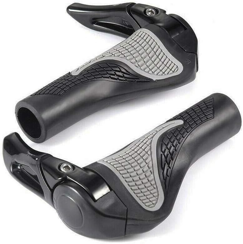 Eyech One Pair Bicycle OX Horn Handlebar Grips AntiSlip Silicon Ergonomic Bike Handlebar Grips for MTB Mountain Road Bike - Image 2