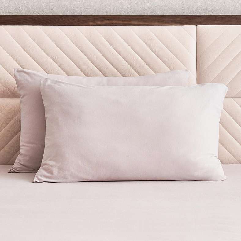 Pan Home Premium Turkish Cotton Pillowcase Set - Soft Blush
