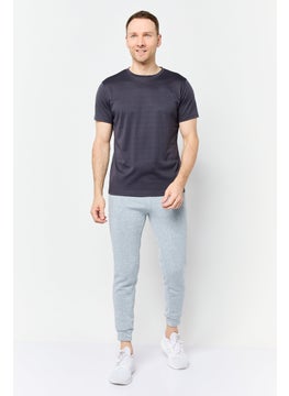 RBX Men Sportswear Fit Short Sleeves Training T-Shirt, Dark Grey  - Image 4