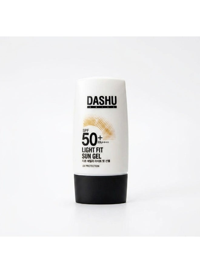 DASHU Daily Light Fit Sun Gel SPF50+ PA++++, 50ml - Image 1