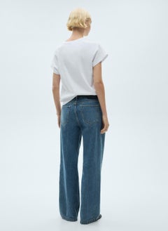 MANGO Casual Crew Neck T-Shirt  - Image 2