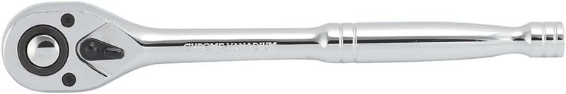 Neiko 03103A 1/2 Inch Ratchet Wrench, 72-Tooth Reversible Ratchet, Quick Release 1/2 Drive Ratchet, 10 Inch Oval Head Socket Wrench, CR-V Steel Rachet Wrench - Image 4