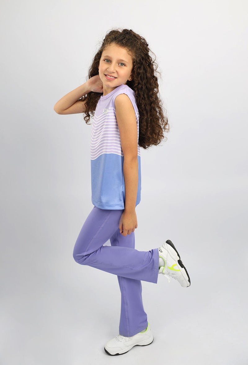 ATUM Girl's Open Back Tank Top - Image 4