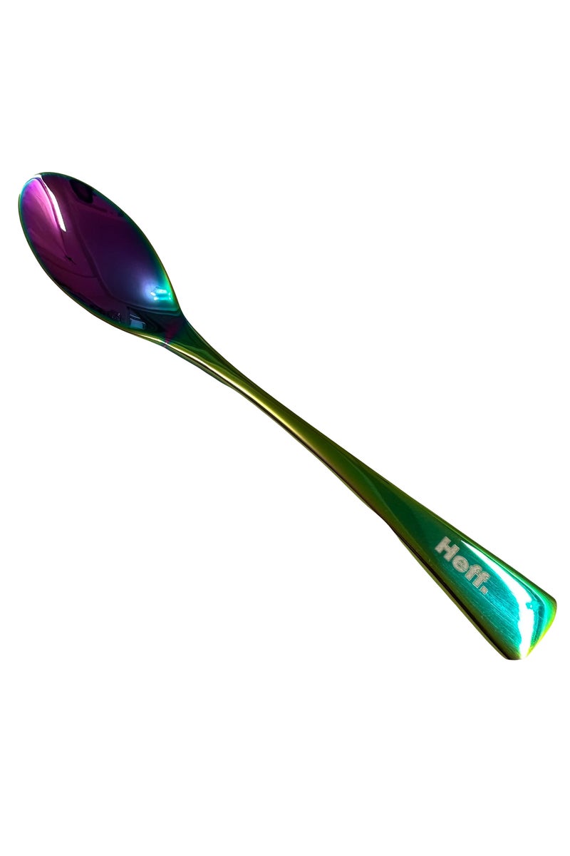Heff Small Quenelle Spoon (Metallic Rainbow) - Image 1