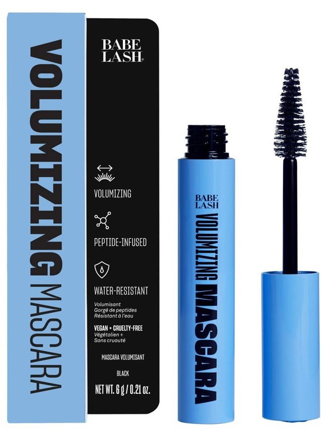 BABE ORIGINAL - Babe Original Babe Lash Mascara - Smudge Proof, Long Lasting & No Clump Formula, Buildable Volume, Water Resistant, Dramatic Black - Image 1