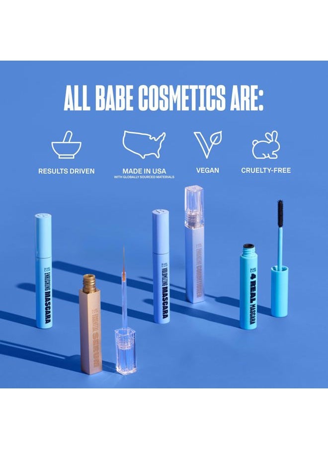 BABE ORIGINAL - Babe Original Babe Lash Mascara - Smudge Proof, Long Lasting & No Clump Formula, Buildable Volume, Water Resistant, Dramatic Black - Image 1
