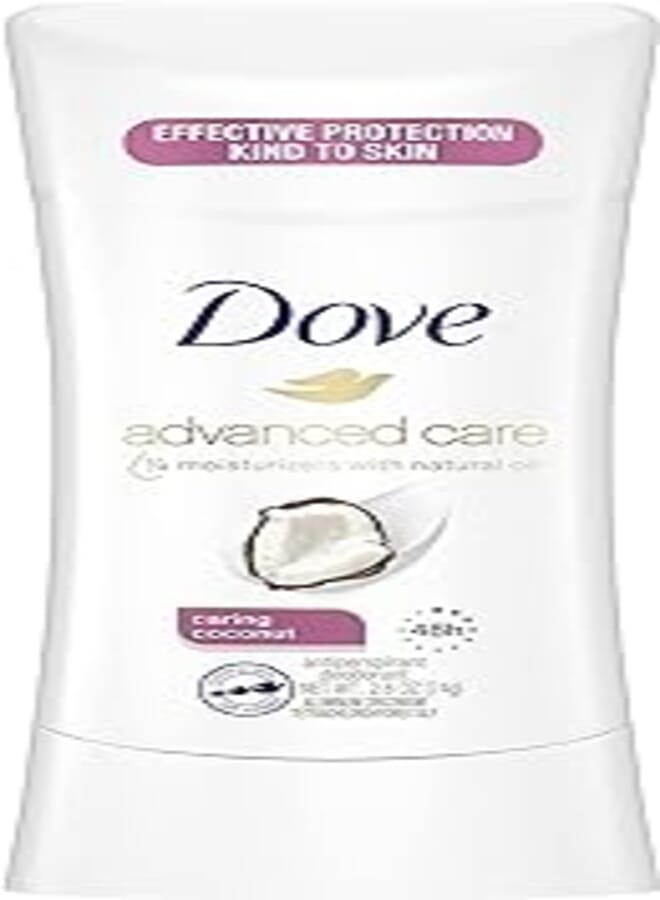 Dove Advanced Care Antiperspirant Deodorant, Caring Coconut, 2.6 oz