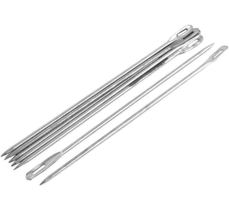 Jodhana Pack of Two Sack PackingBags Stitching Needles Metal Straight Tip Gunny BagsSacks SewingPacking Needles Called suvva in Hindi  - Image 3