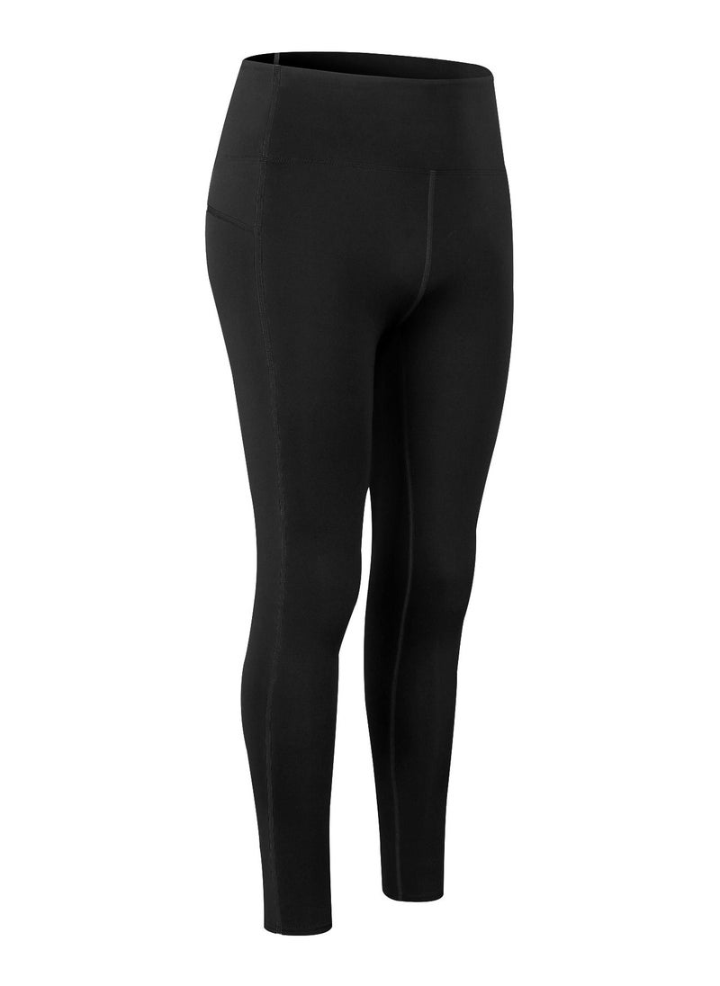 Loquat - Women Quick Dry Breathable Elastic Trousers Black - Image 1