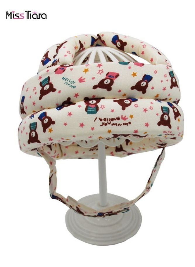 MissTiara Baby Safety Helmet Head Protector Breathable & Adjustable Head Cushion Bumper Bonnet for Running Walking Crawling  - Image 4