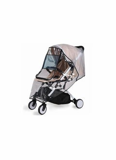 KASTWAVE Stroller Weather Shield Universal with Rain Cover (Transparent)  - Image 1