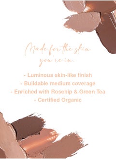 Color Chemistry Color Chemistry Pearl Liquid Foundation - 30 ml,  Enriched With Rosehip And Green Tea, For Luminous Natural Finish, Buildable Coverage, And Certified Organic  - Image 3