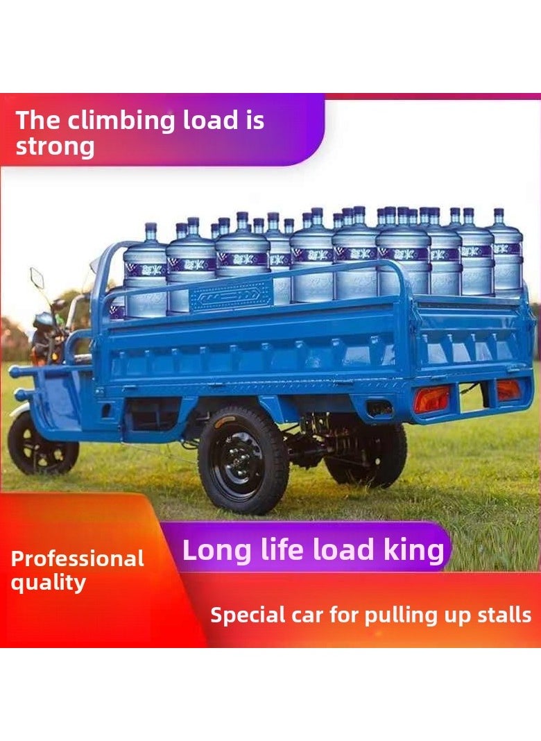 Generic New energy electric cargo tricycle Powerful horsepower Suitable for logistics forwarding Agricultural by-products wholesale Freight distribution  - Image 2