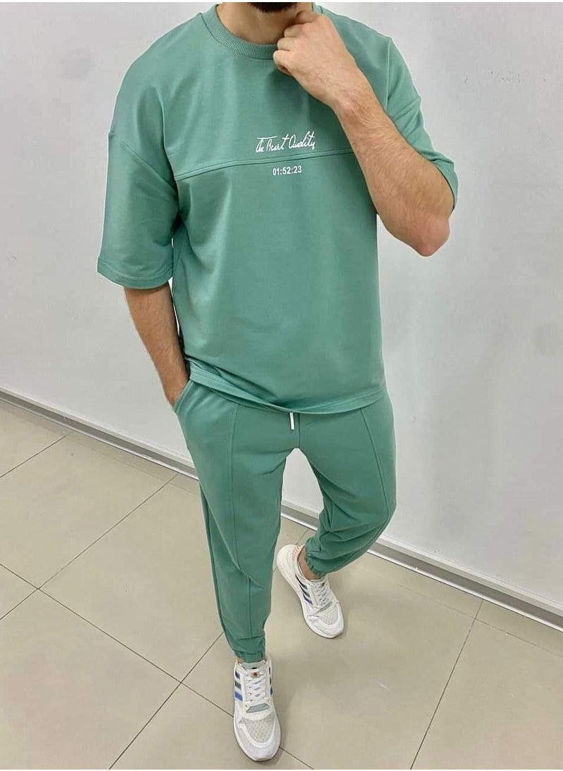 Generic - Over-sized Summer Tracksuit Suitable For Going Out, At Clubs, And At Home. It Is Treated Against Lint And Shrinkage - Image 1