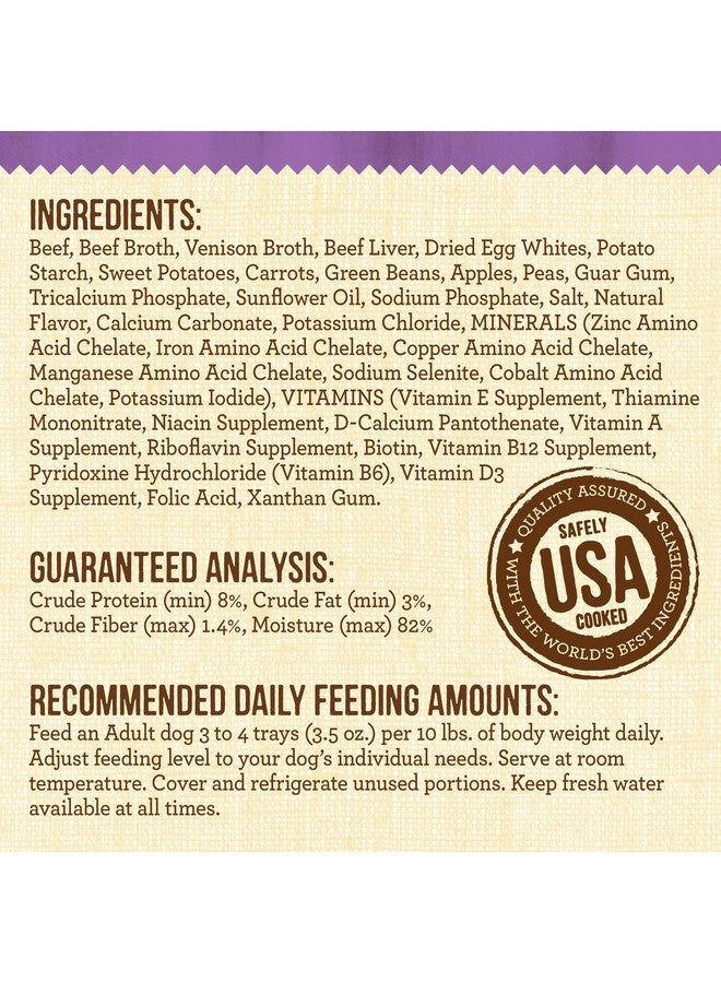 ميريك طعام كلاب ميريك ليل بلايتس الطبيعي الرطب، خالٍ من الحبوب والغلوتين، للكلاب الصغيرة، يخنة لحم بقري طرية من إيتسي بيتسي - عبوة من ١٢ عبوة، ٣.٥ أونصة - Image 4