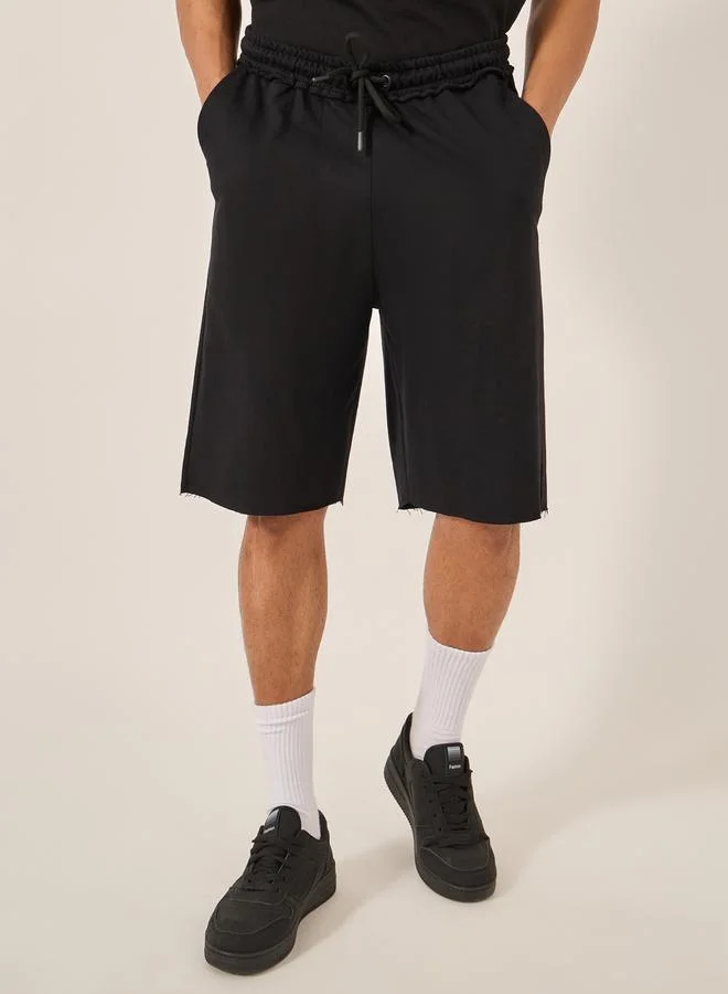 Styli Terry Baggy Bermuda Shorts