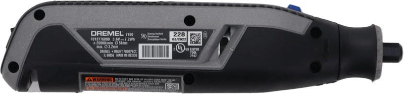 DREMEL 7760-DR-RC 4V مجموعة أدوات دوارة خفيفة السرعة المتغيرة - Image 3