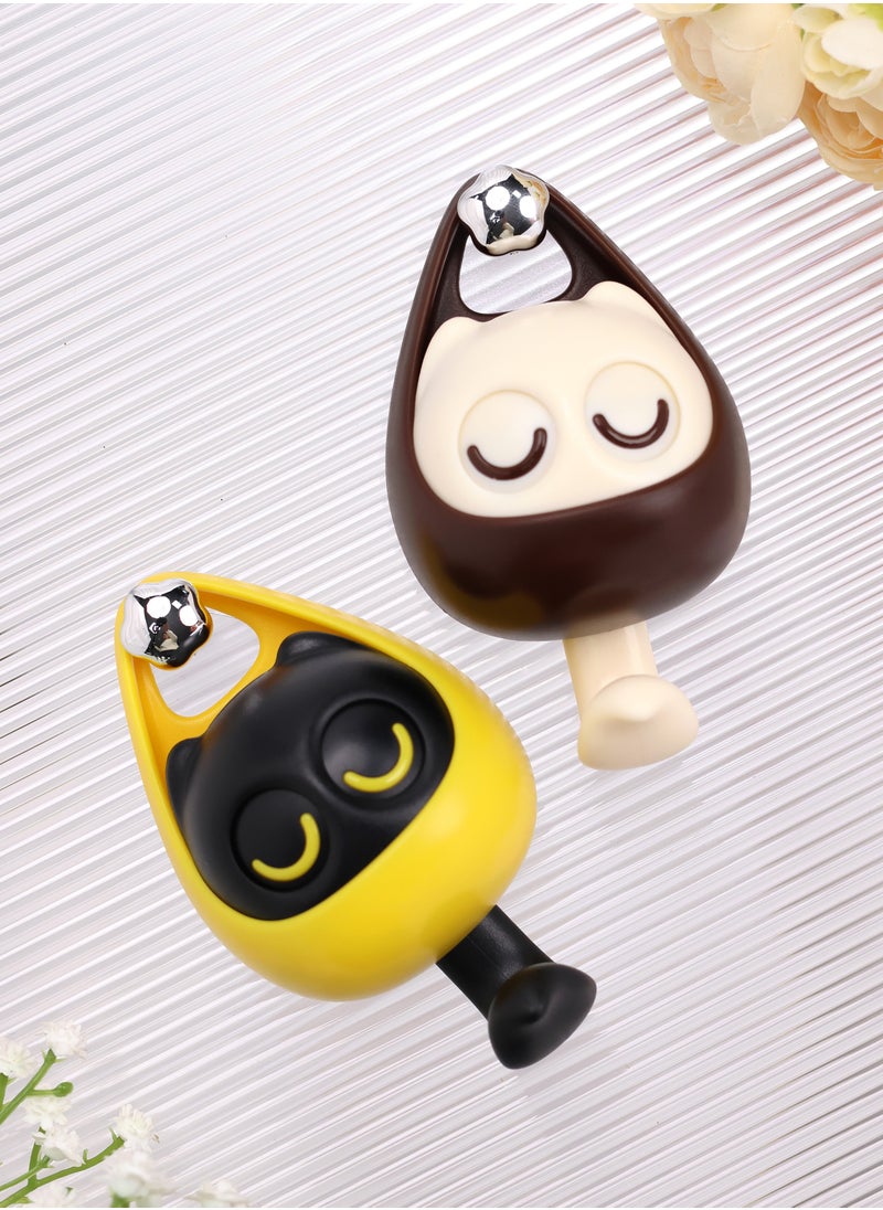Generic Hook like a Pet , Fun cartoon creative hooks , Like a pets waiting for you to go home --- Little Cat Style（Two sets）  - Image 1