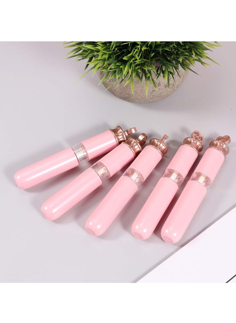 Generic - 5 Pack 6ml Clear Refillable Lip Gloss Tubes, Ideal for DIY Lip Balm and Gloss, Travel-Friendly Cosmetic Containers - Image 1