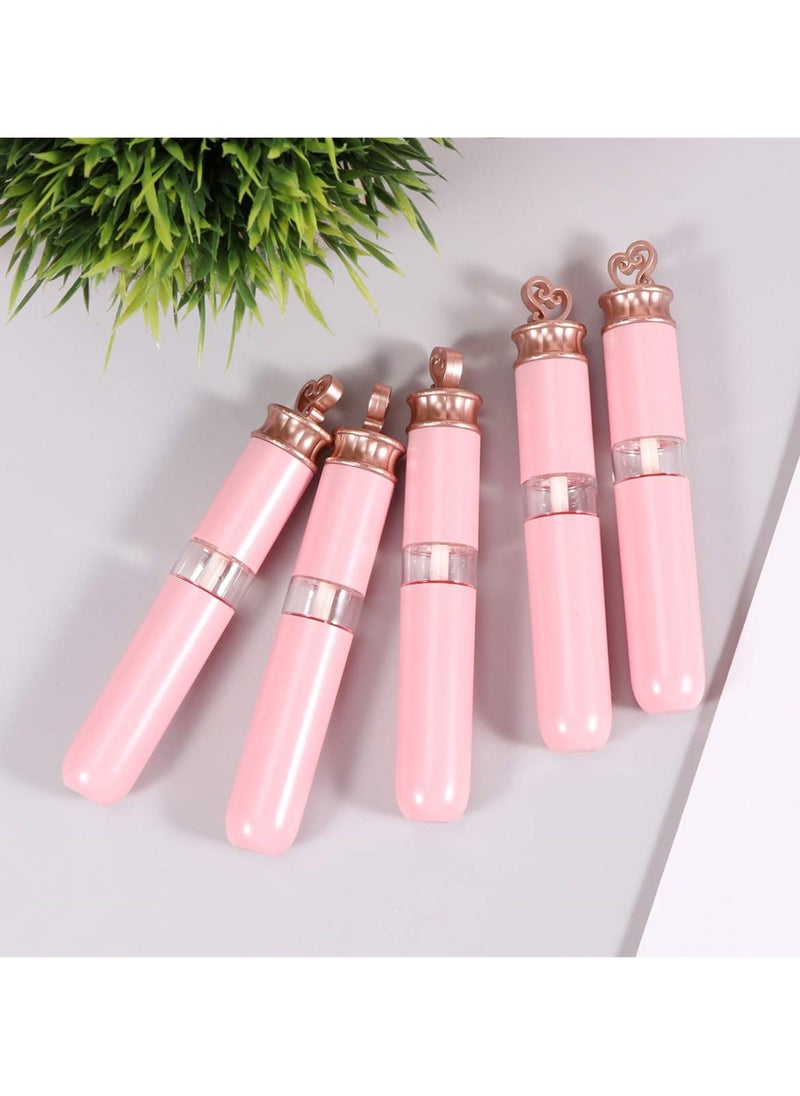 Generic - 5 Pack 6ml Clear Refillable Lip Gloss Tubes, Ideal for DIY Lip Balm and Gloss, Travel-Friendly Cosmetic Containers - Image 1