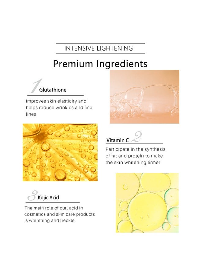 Lanthome Glutathione White Cream -Eniched with Glutathione 2%  Face Cream Whitening Moisturizing Facial Cream Face Moisturizer Facial Skin Care Cream Intensive Lightening Facial Cream 20g - Image 2