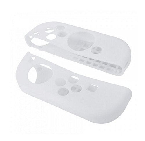 Ambertown Silicone Protective Skin Soft Shell Case Cover for Switch Controller Skin Clear-White - Image 2