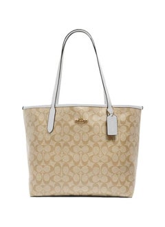 coachoutlet COACH City Tote Bag In Signature Canvas  - Image 1