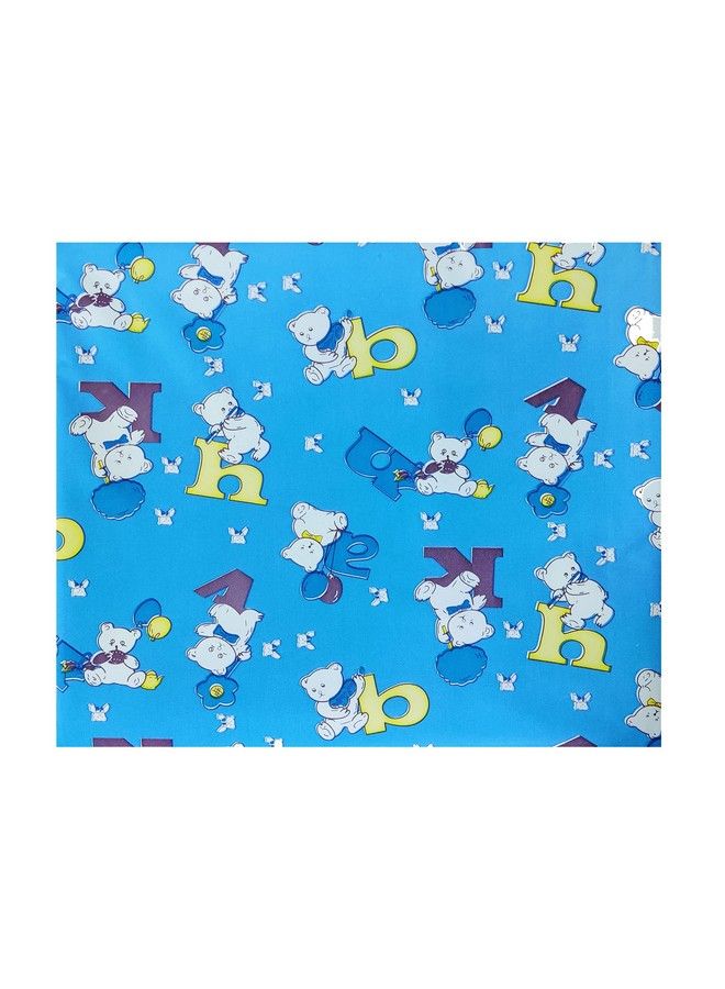 Ecosoft Plastic Sheetpvc Sheet For Kidsrubber Sheet For Babiesbed Wetting Protector(90 X 135 Cm) (Blue Alphabet)  - Image 3