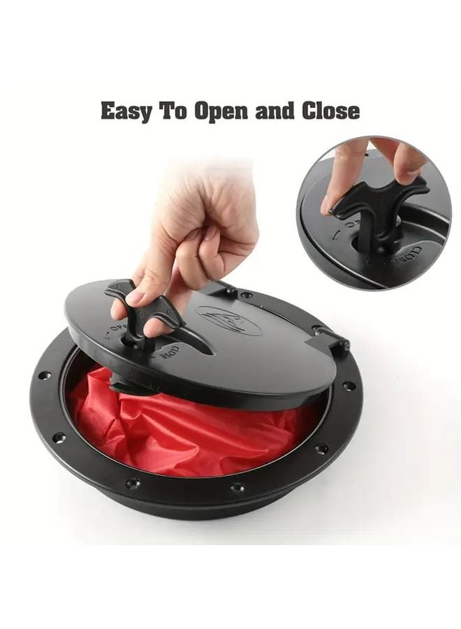 6 بوصة غطاء فتحة سطح الكاياك المضاد للماء، حماية متينة ومحكمة للمعدات - Image 3