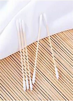 Dada DADA Bamboo Cotton ear Buds, Double-Tipped, 100% Cotton, Biodegradable, 100 Pieces Pack of 2  - Image 2