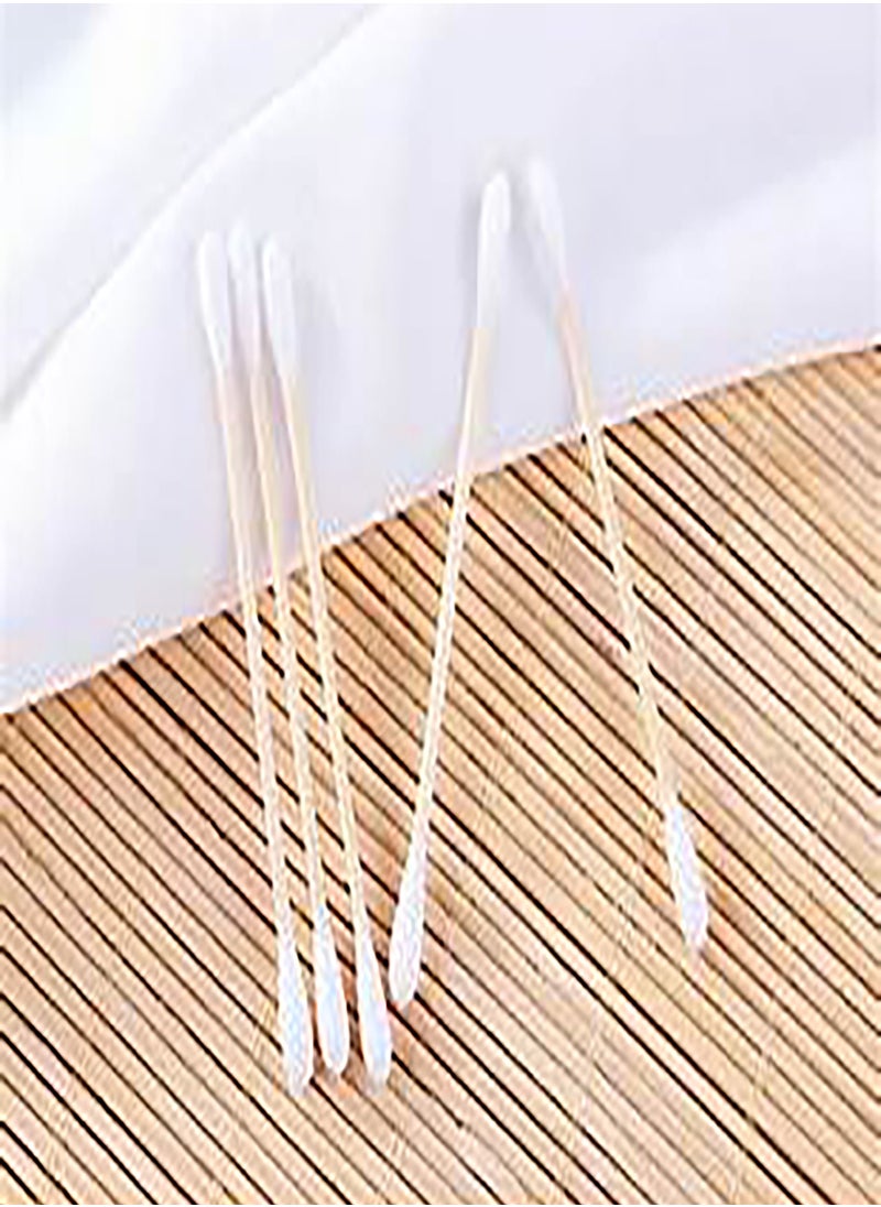Dada DADA Bamboo Cotton ear Buds, Double-Tipped, 100% Cotton, Biodegradable, 100 Pieces Pack of 2  - Image 2